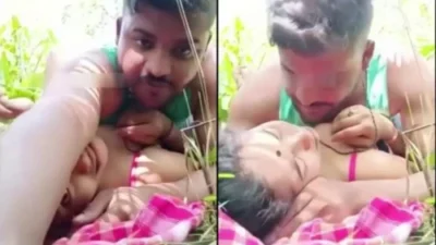 Indian village girl in painful outdoor sex video