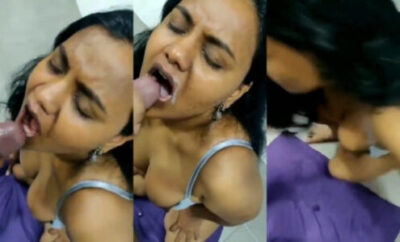 Mallu wife drinks cum Intimate video moment