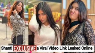 Shanti Rahmans Sensational Nude Video Goes Viral