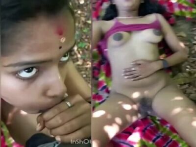 Kannur Mallu college girl enjoys outdoor sex with hairy pussy