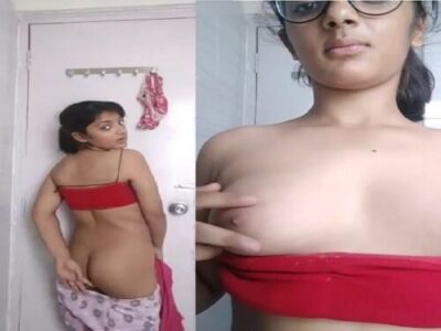 Seductive girl flaunts big breasts in viral xxx video