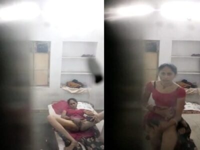 Sensual Desi bhabhi caught on camera in video call intimacy
