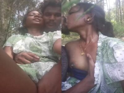 Young mallu girl enjoys fingering in jungle  intimate encounter